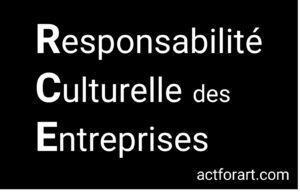 Visuel Responsabilité Culturelle des Entreprises (RCE) – Art for Good