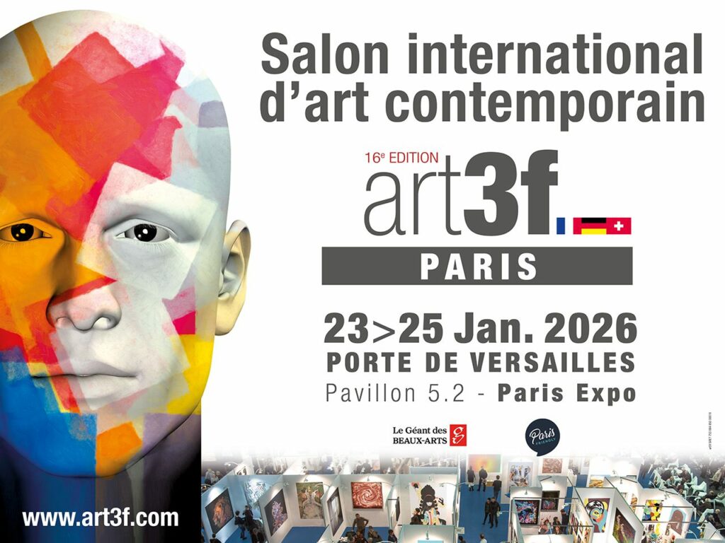 16e édition art3f Paris – du 23 au 25 Jan. 2026