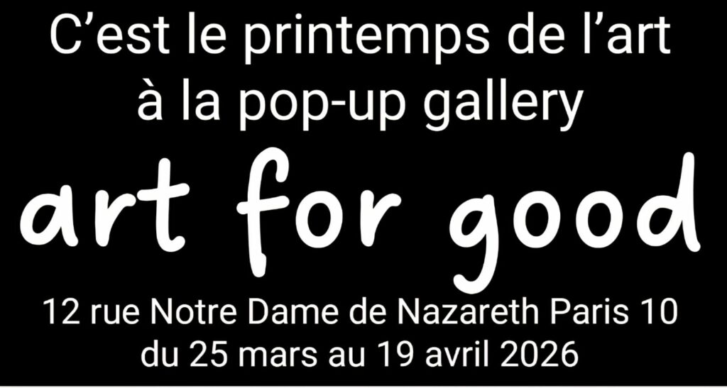 C’est le printemps de l’art à Paris : découvrez la pop-up gallery Art For Good